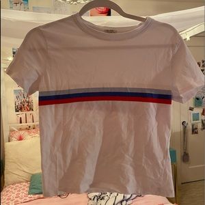 john galt basic stripe t-shirt